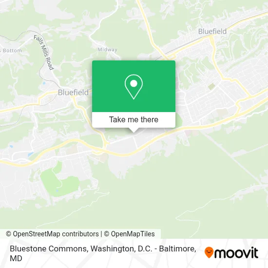 Bluestone Commons map