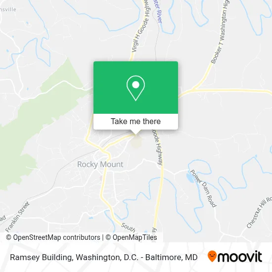 Ramsey Building map
