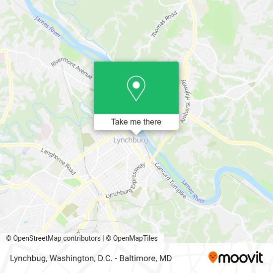 Lynchbug map