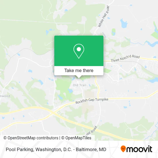 Pool Parking map