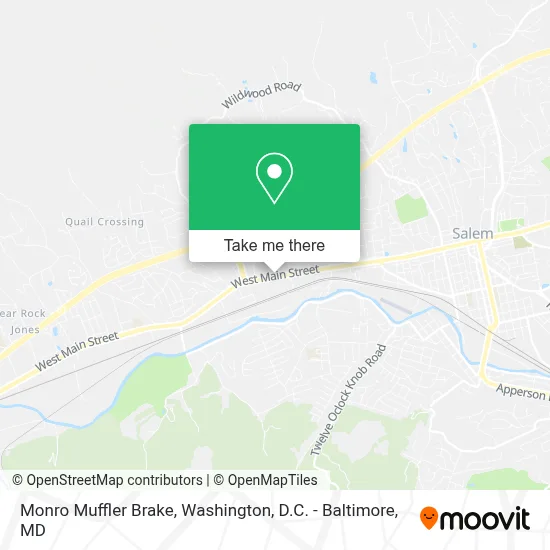 Monro Muffler Brake map