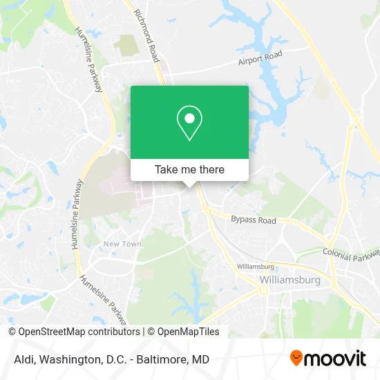 Aldi map