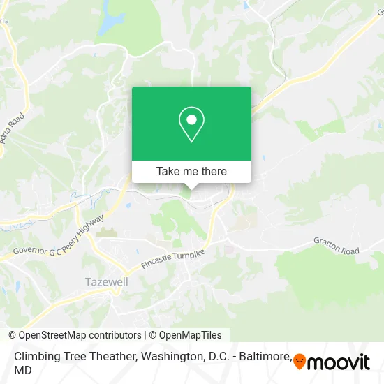 Climbing Tree Theather map
