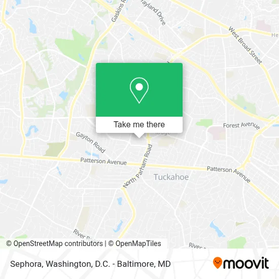 Sephora map