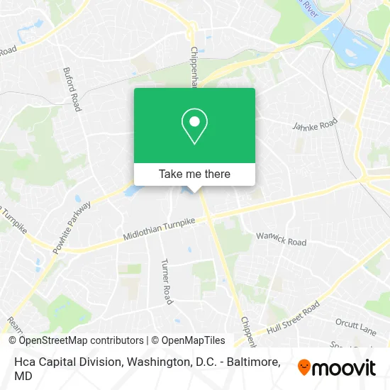 Hca Capital Division map