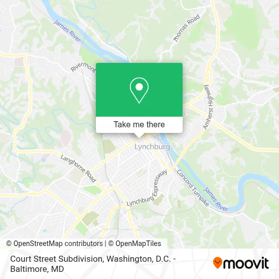 Court Street Subdivision map