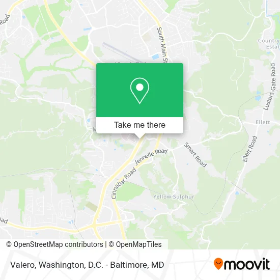 Valero map