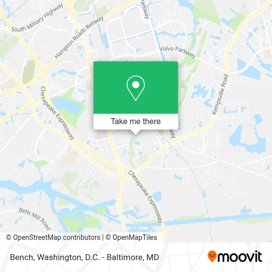 Bench map