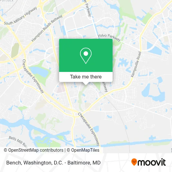 Bench map