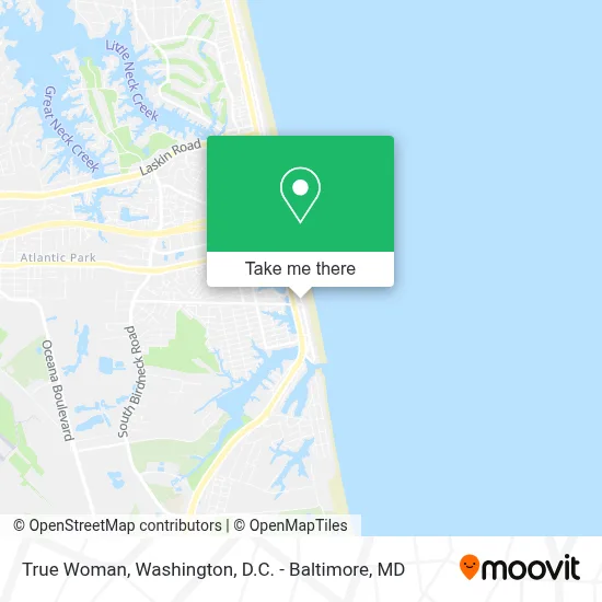 True Woman map