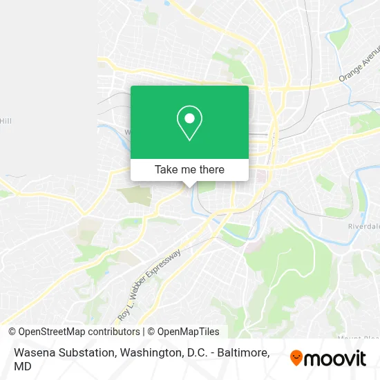 Wasena Substation map