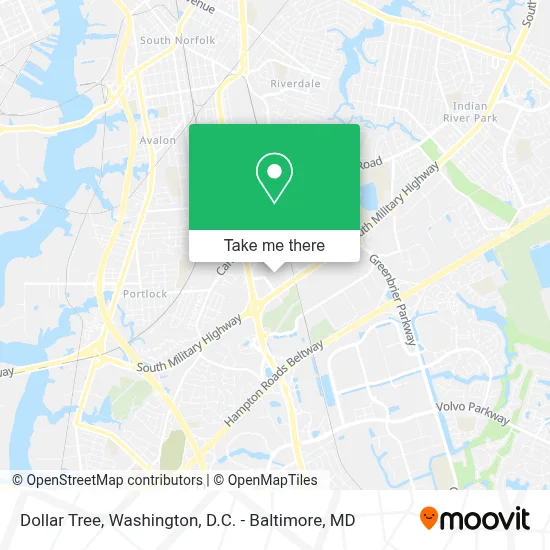 Dollar Tree map