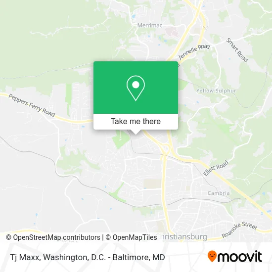 Tj Maxx map