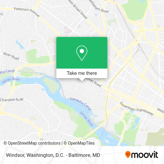 Windsor map