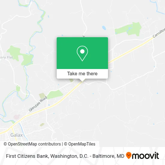 First Citizens Bank map