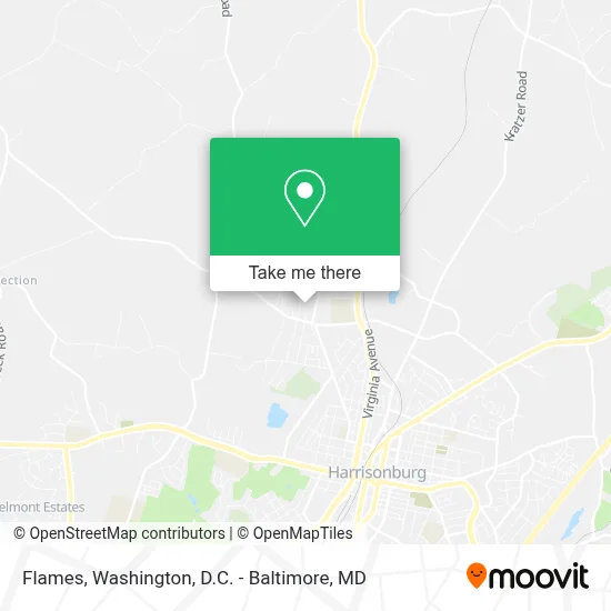Flames map