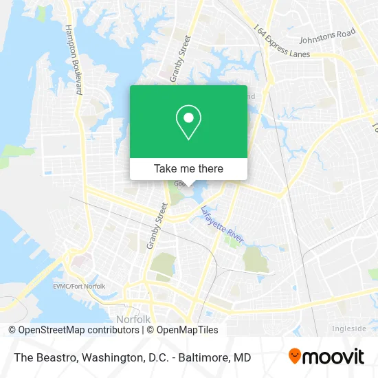 The Beastro map
