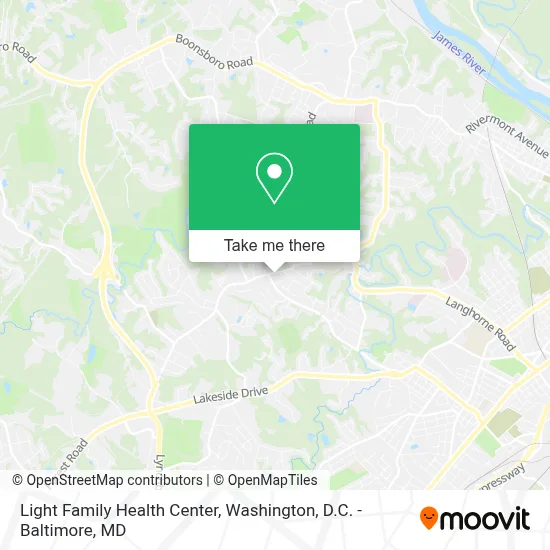 Light Family Health Center map