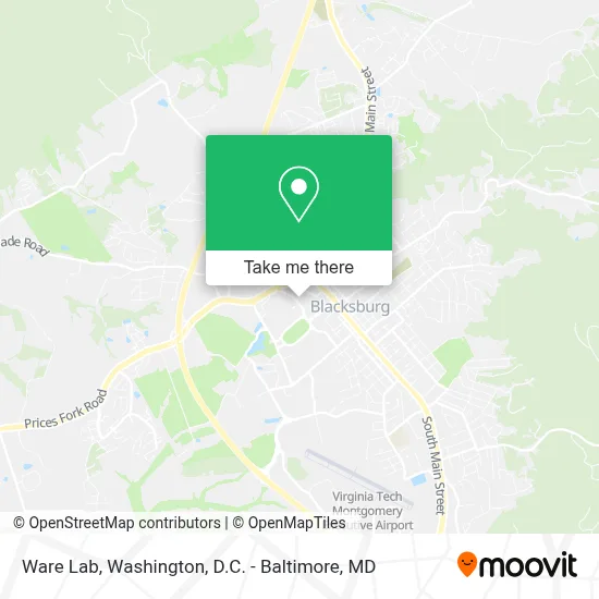 Ware Lab map