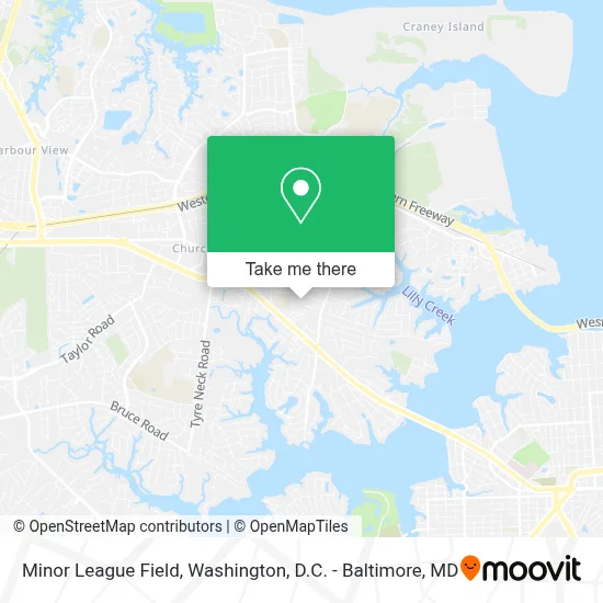 Minor League Field map