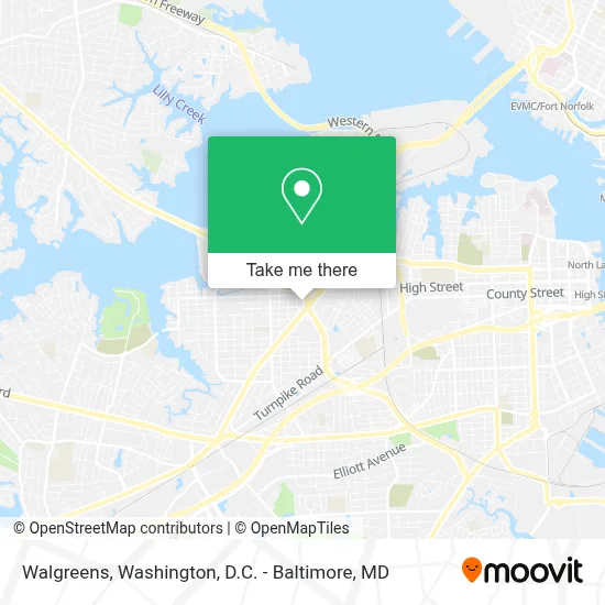 Walgreens map