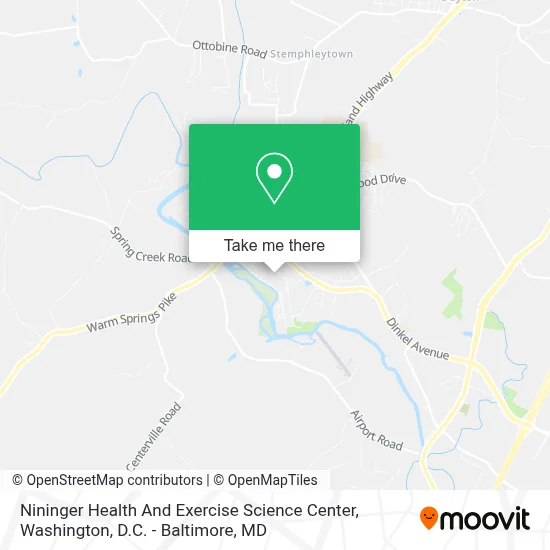 Nininger Health And Exercise Science Center map