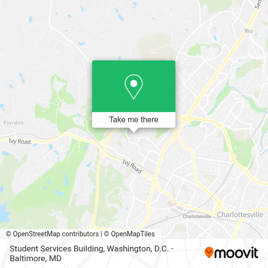 Student Services Building map