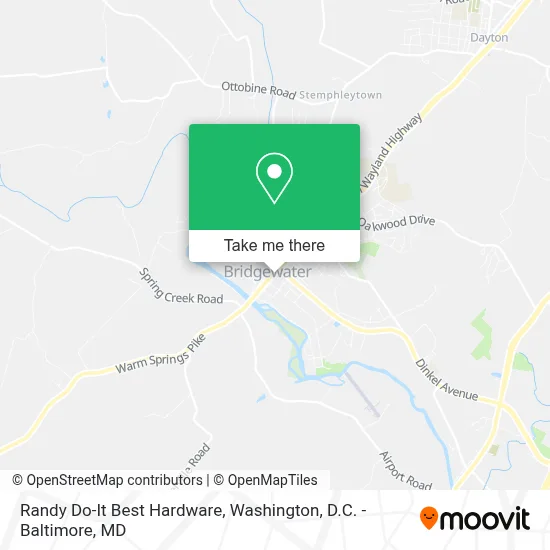 Randy Do-It Best Hardware map
