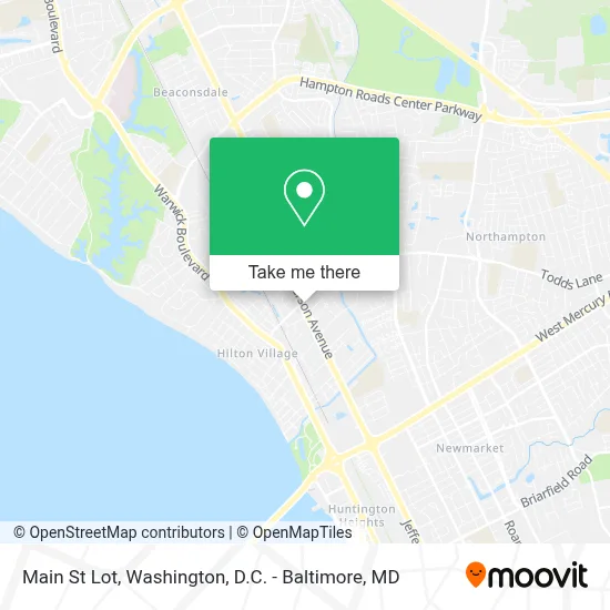 Main St Lot map