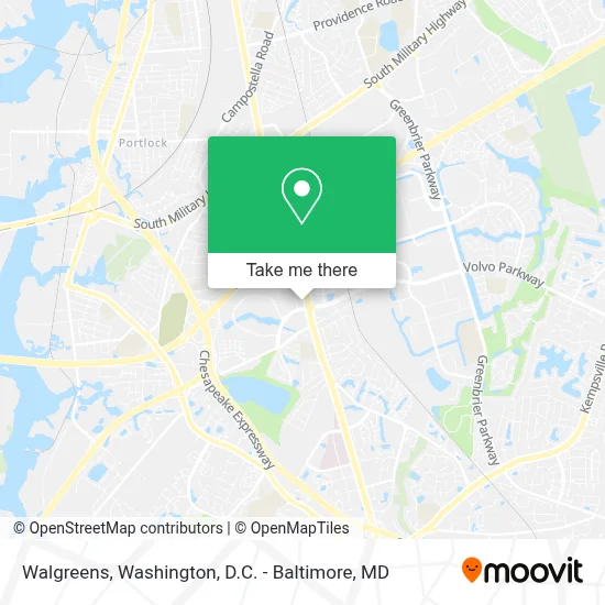 Walgreens map