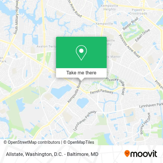 Allstate map