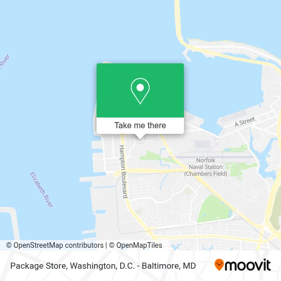 Package Store map
