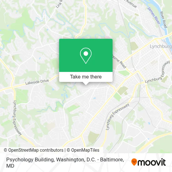 Psychology Building map