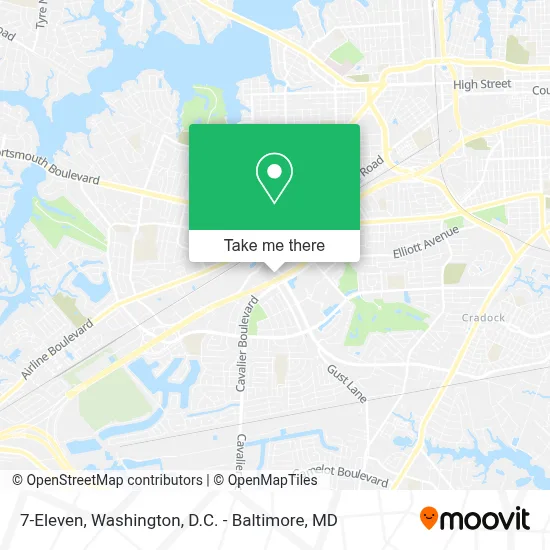 7-Eleven map