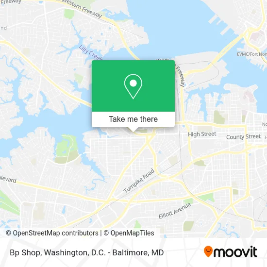 Bp Shop map