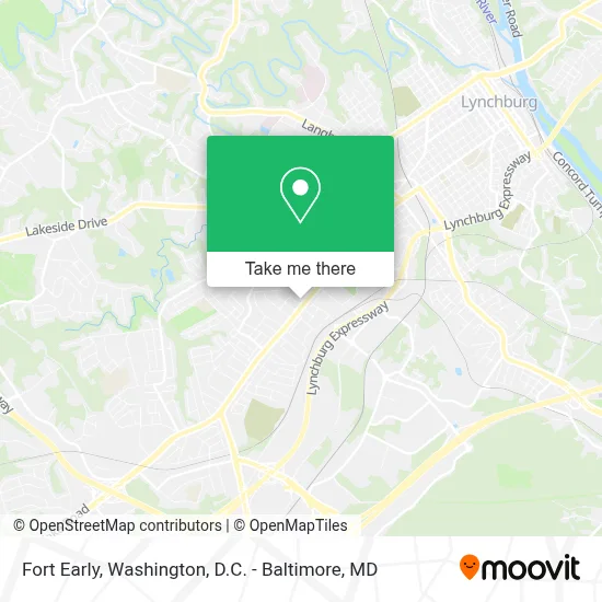 Fort Early map