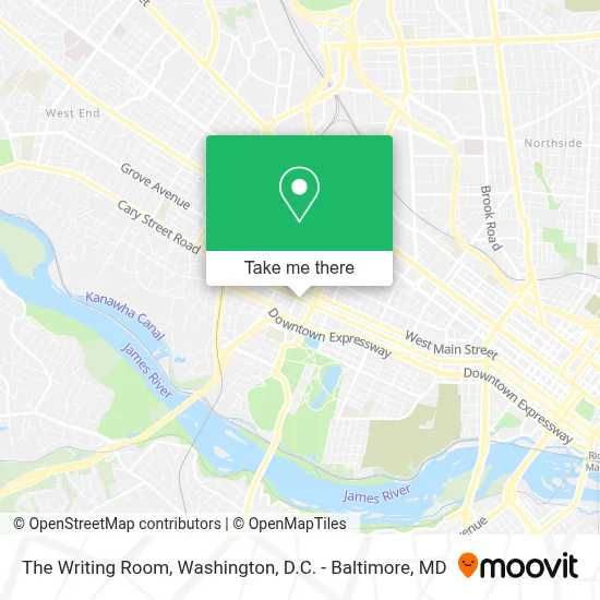 The Writing Room map