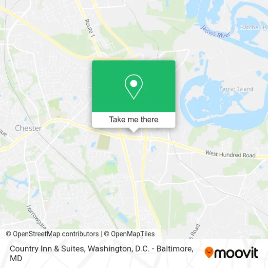 Country Inn & Suites map