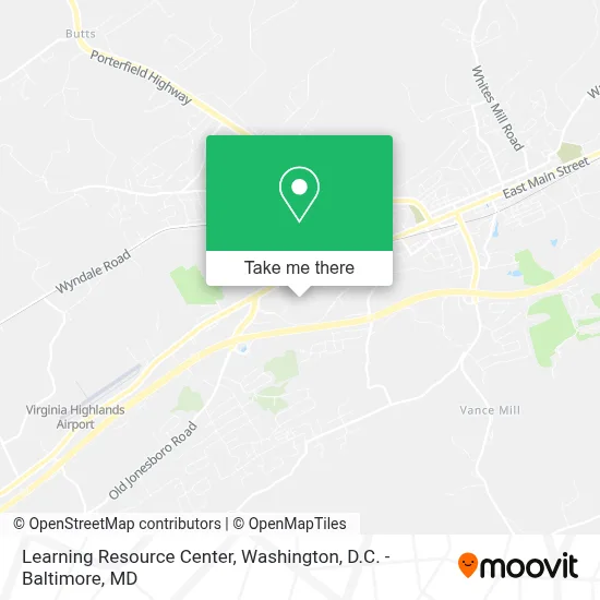 Learning Resource Center map