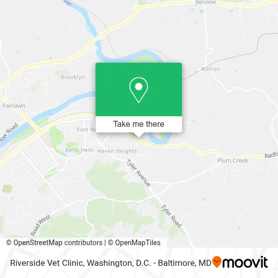 Riverside Vet Clinic map
