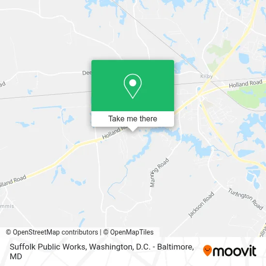 Suffolk Public Works map