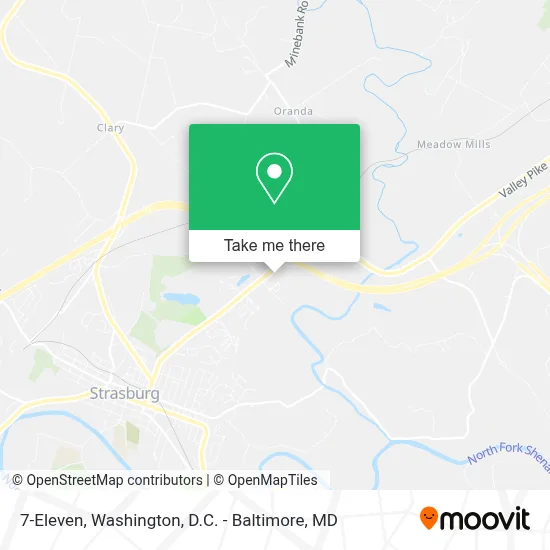 7-Eleven map