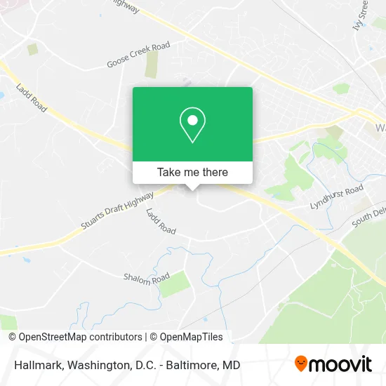 Hallmark map