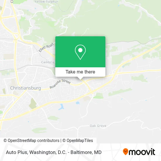 Auto Plus map