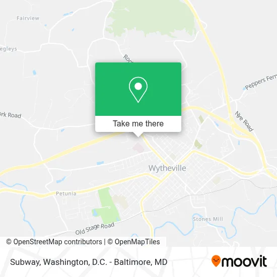Subway map