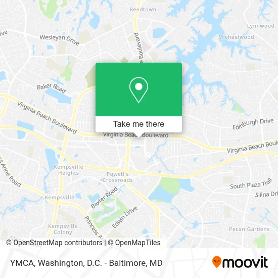 Ymca map