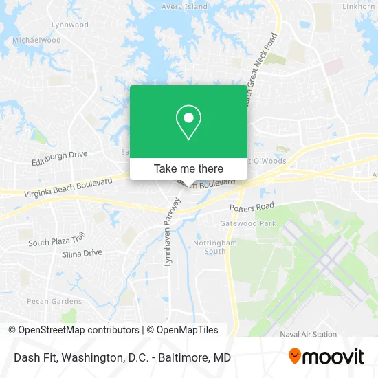 Dash Fit map
