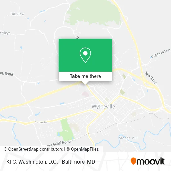 Kfc map
