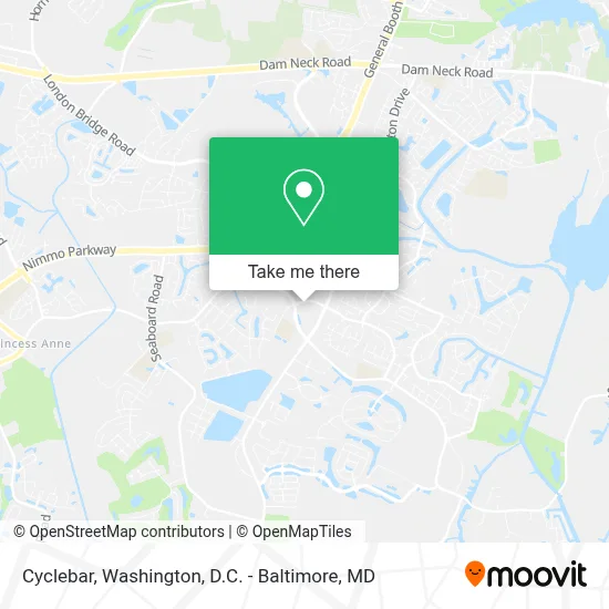 Cyclebar map