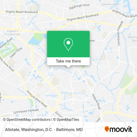Allstate map